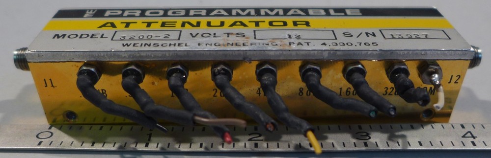 Weinschel Programmable Attenuator Model 3200-2