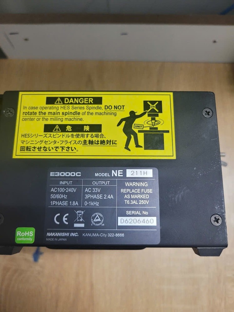 NAKANISHI E3000C NE 211H Spindle Controller