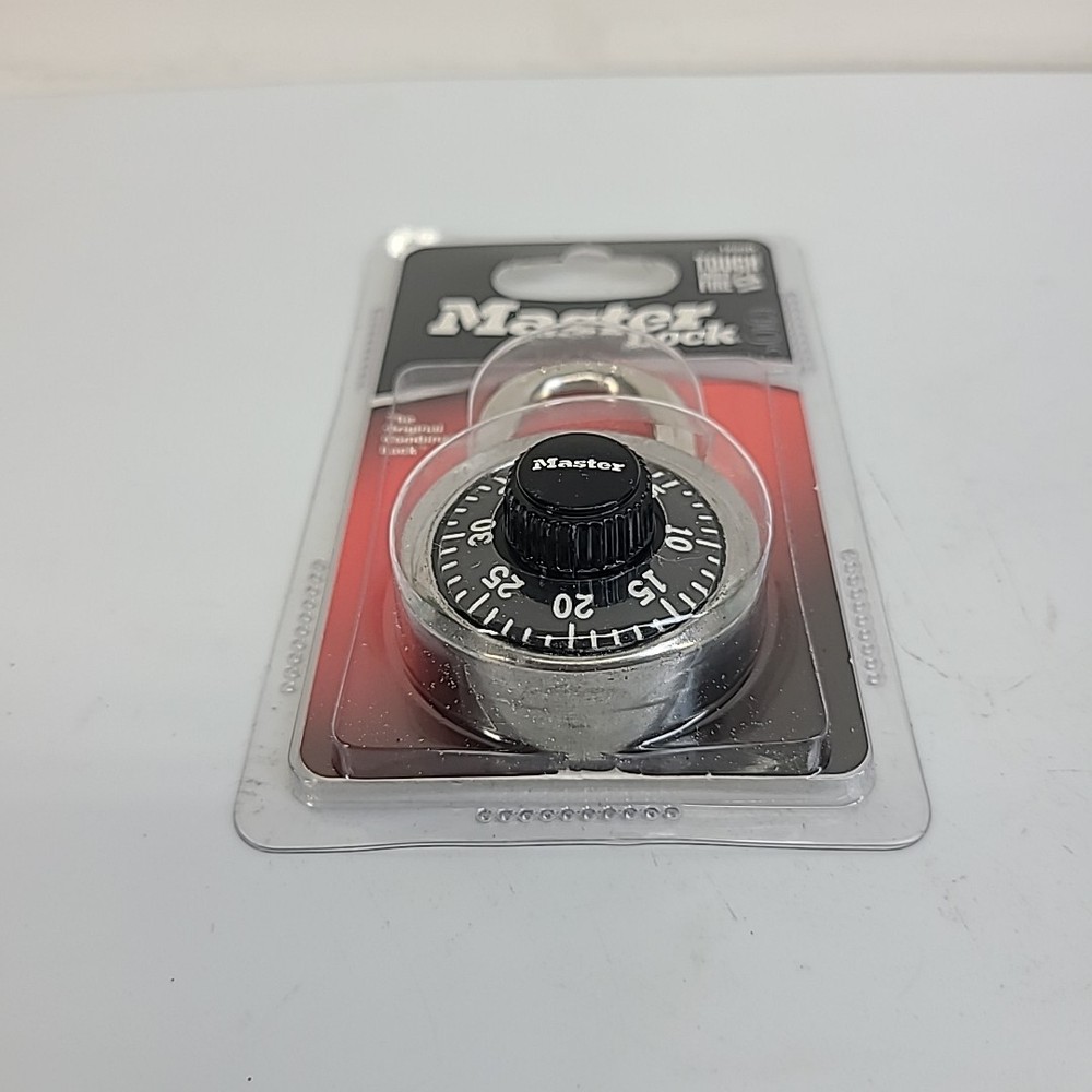 Master Lock Padlock Combination Lock Anti-Shim 3-Digit Lock #1500D (2-PACK )