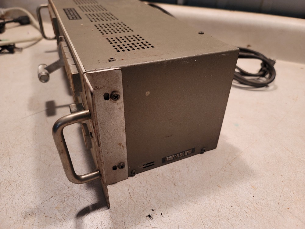 Panasonic Video Switcher & Effects Generator Model WJ-4600A Powers On AS-IS