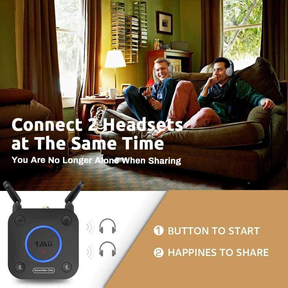 1Mii B06 Pro-B0301 Long Range HiFi Bluetooth 4.2 Adapter