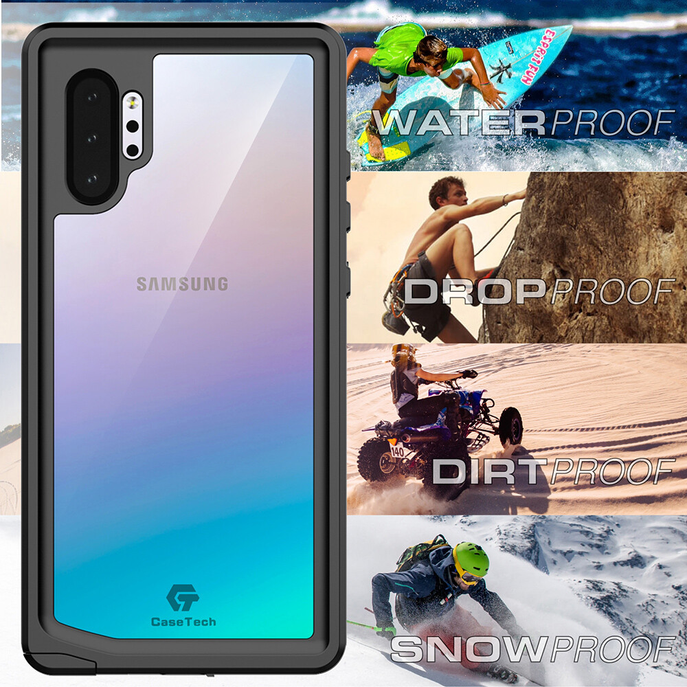 Samsung Galaxy Note 10 / 10+ Plus Case Waterproof Case Cover w/ Screen Protector