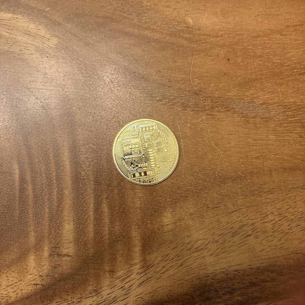 Bitcoin Coin Super High-Quality Solid, Not Plastic