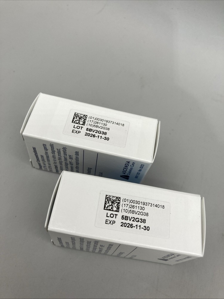 2 Pack Contour Next Control Solution for Glucose Test Meter, Level 2, 2.5ml