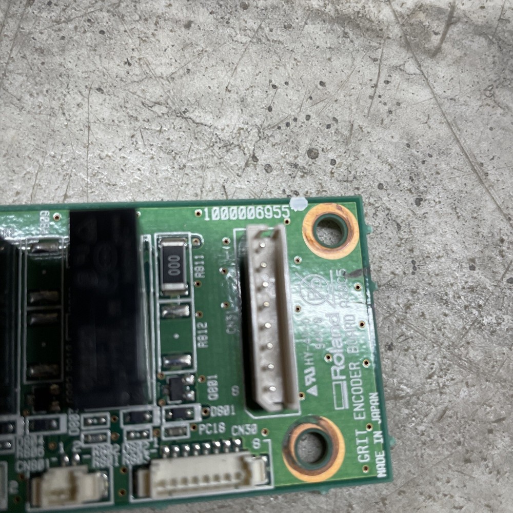 Genuine OEM Roland 1000006955 Grit Encoder Board Assembly
