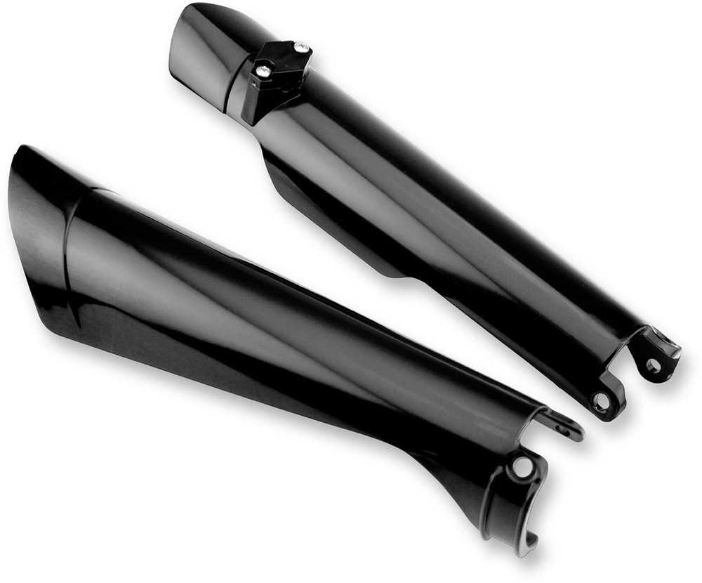 Cycra Black Plastic Lower Front Fork Guards (1CYC-6902-12)