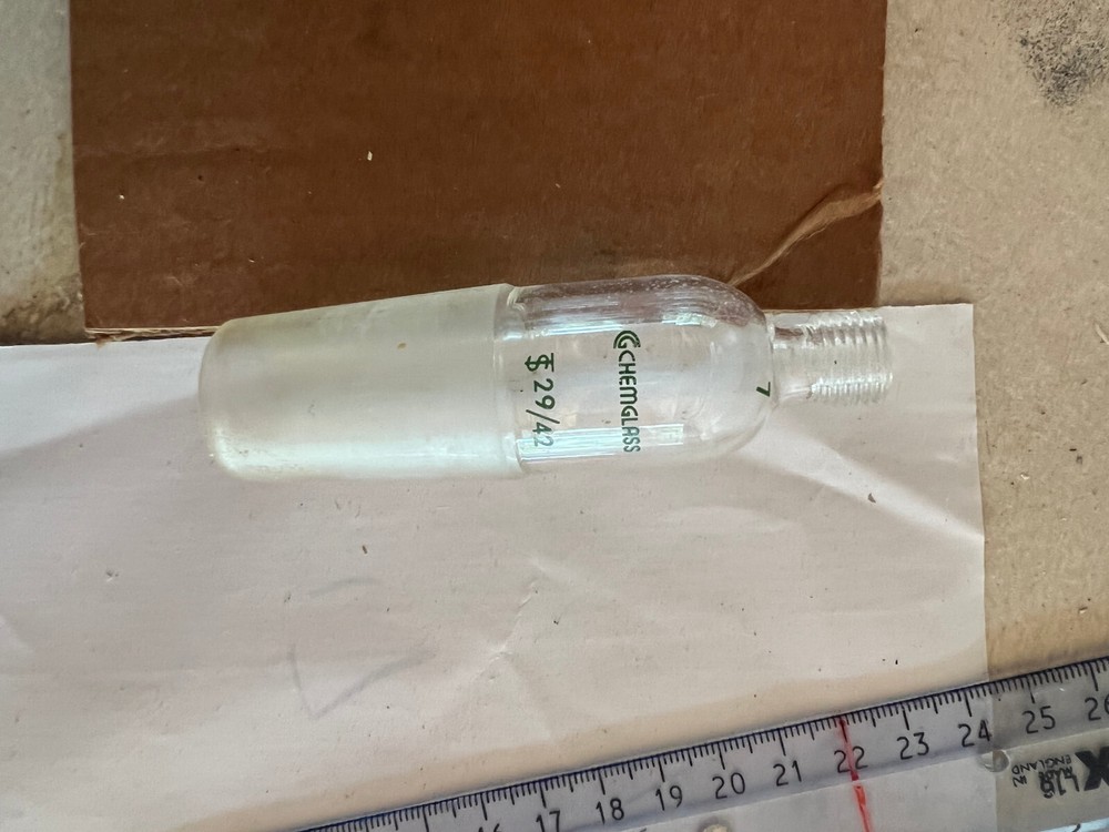 adapter, #7 Ace-Thred top, 29/42 inner bottom,