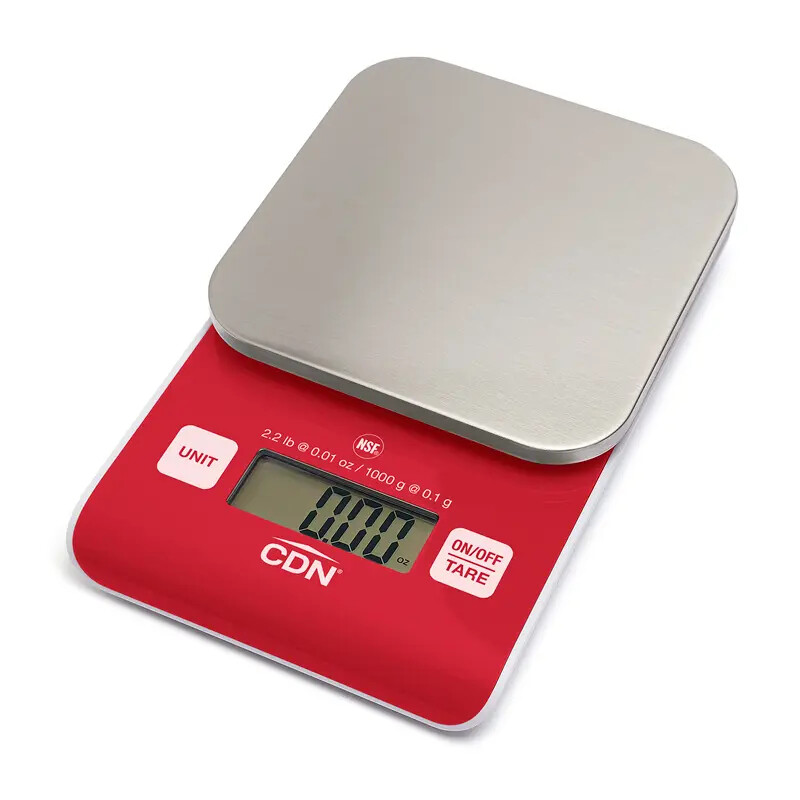 CDN SD0202 2.2 lb Plastic High Precision Digital Scale