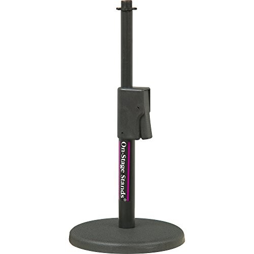 On-Stage DS7200QRB Quick-Release Adjustable Desktop Microphone Stand
