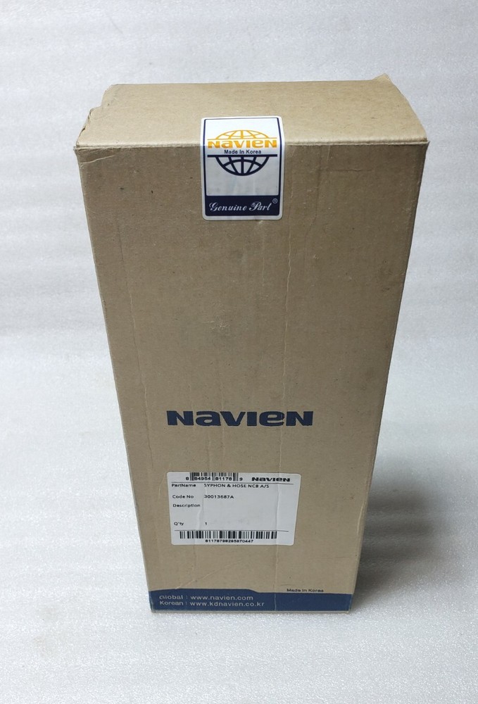 NAVIEN 30013687A SYPHON AND HOSE NCB A/S, N£W IN BOX