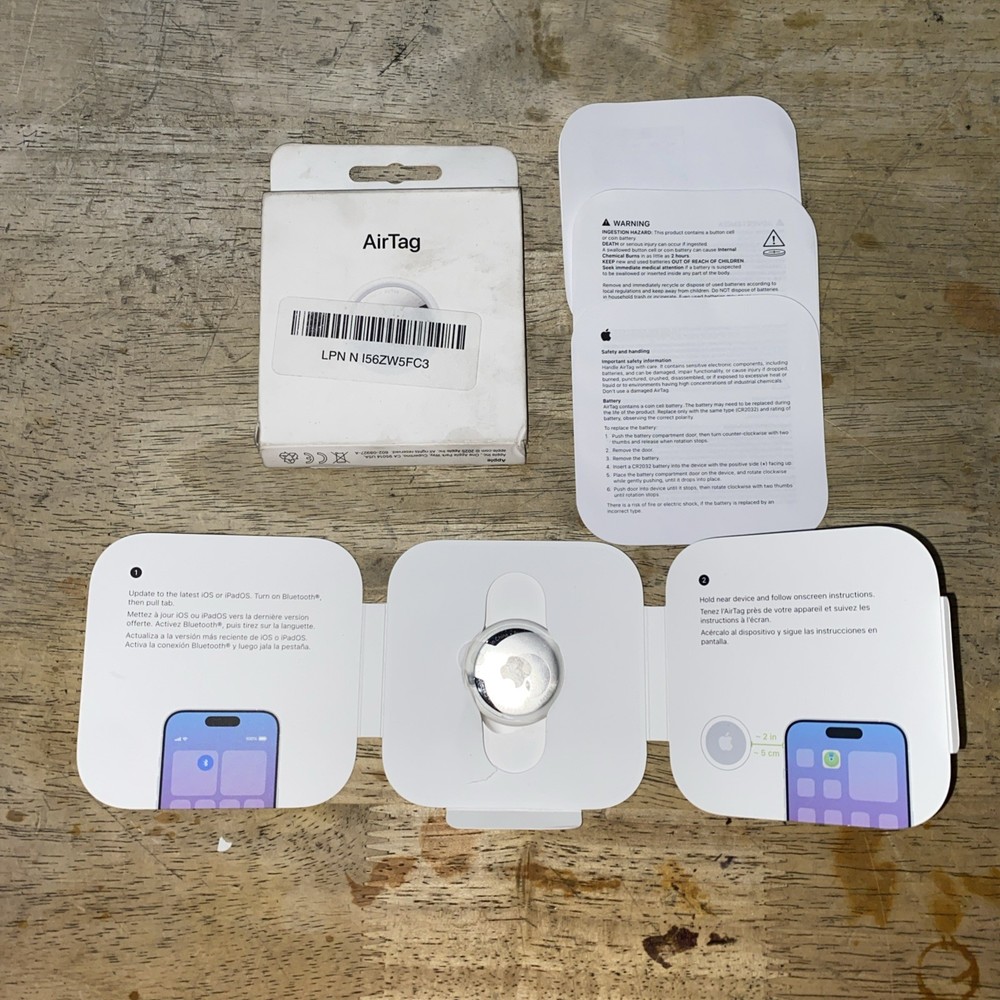 Apple AirTag Silver MX532LL/A