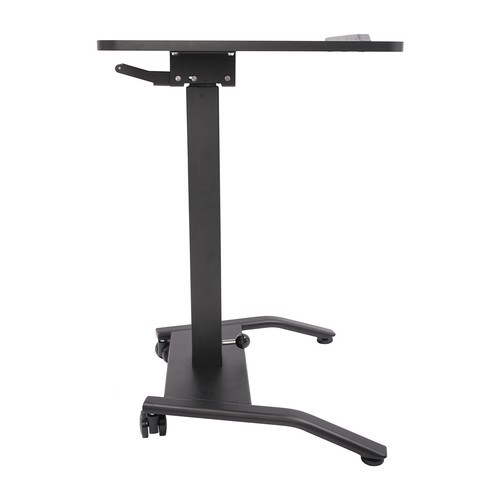 Rolling Desk Laptop Podium Desk Adjustable Standing Lifting Desk Computer Table