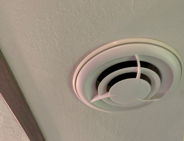 KEYSTONE BLADE™ 7.5" AIR CONDITIONER DUCT VENT DIFFUSER & COLLAR *D11