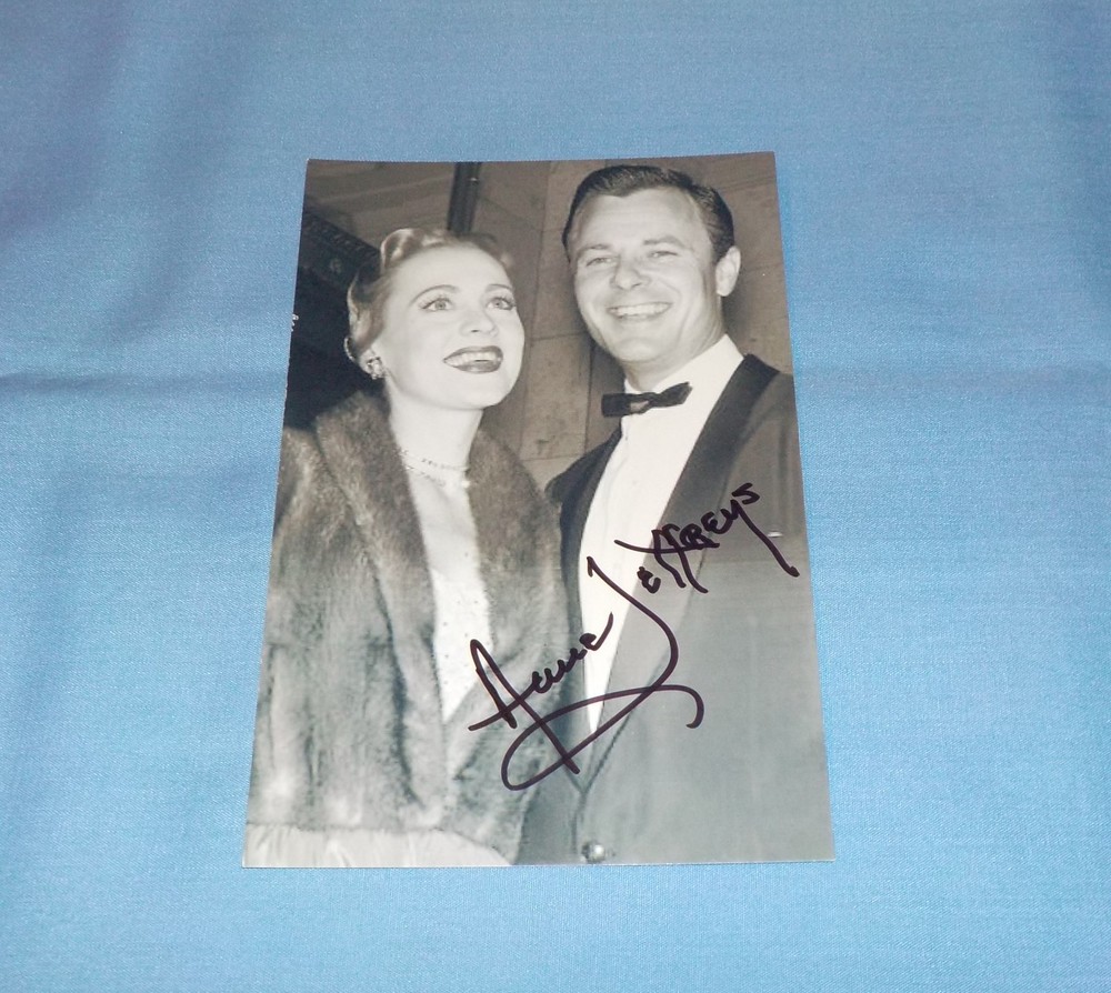 Anna Jeffreys Signed Autographed Photo Actress Singer