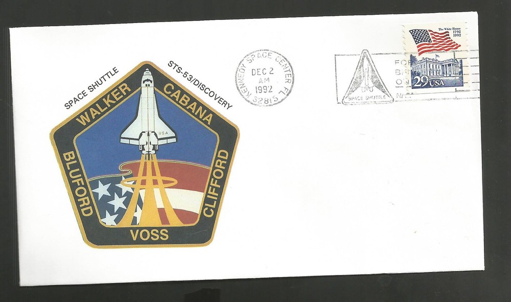 SHUTTLE DISCOVERY STS-53 DEC 2,1992   KSC **