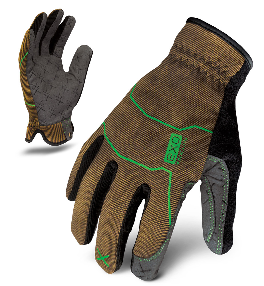 IronClad Gloves EXO2-PUG Project Lover Utility Brown & Green  - Select Size
