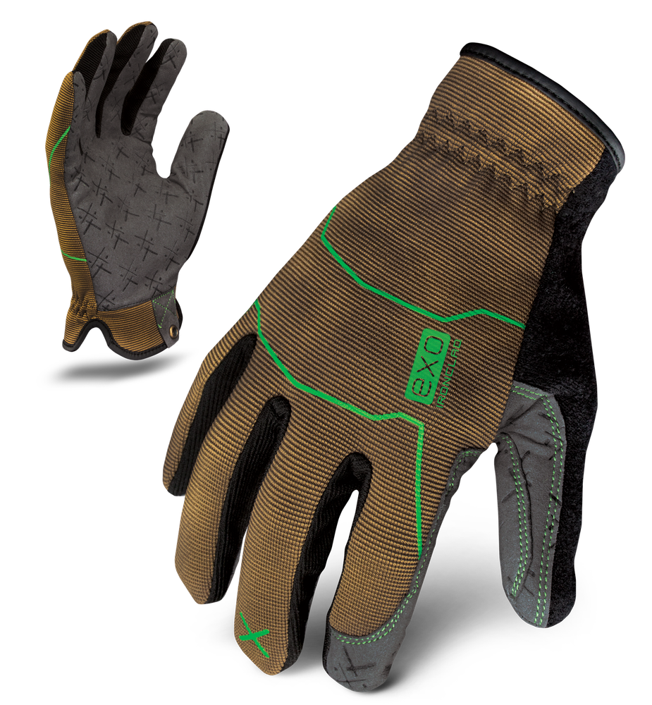 IronClad Gloves EXO2-PUG Project Lover Utility Brown & Green - Select Size