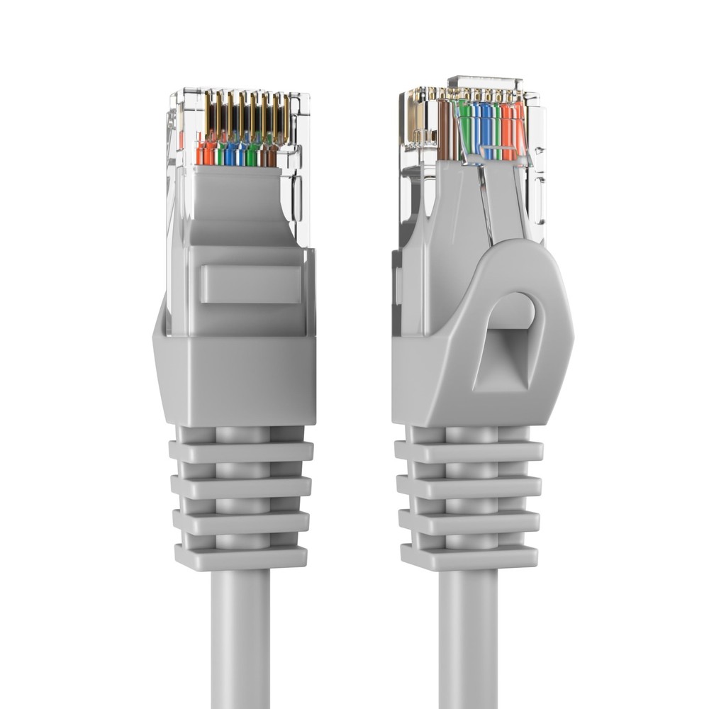 Cables Direct Online Cat6 200FT Network Ethernet Patch Cable, 200ft, Gray