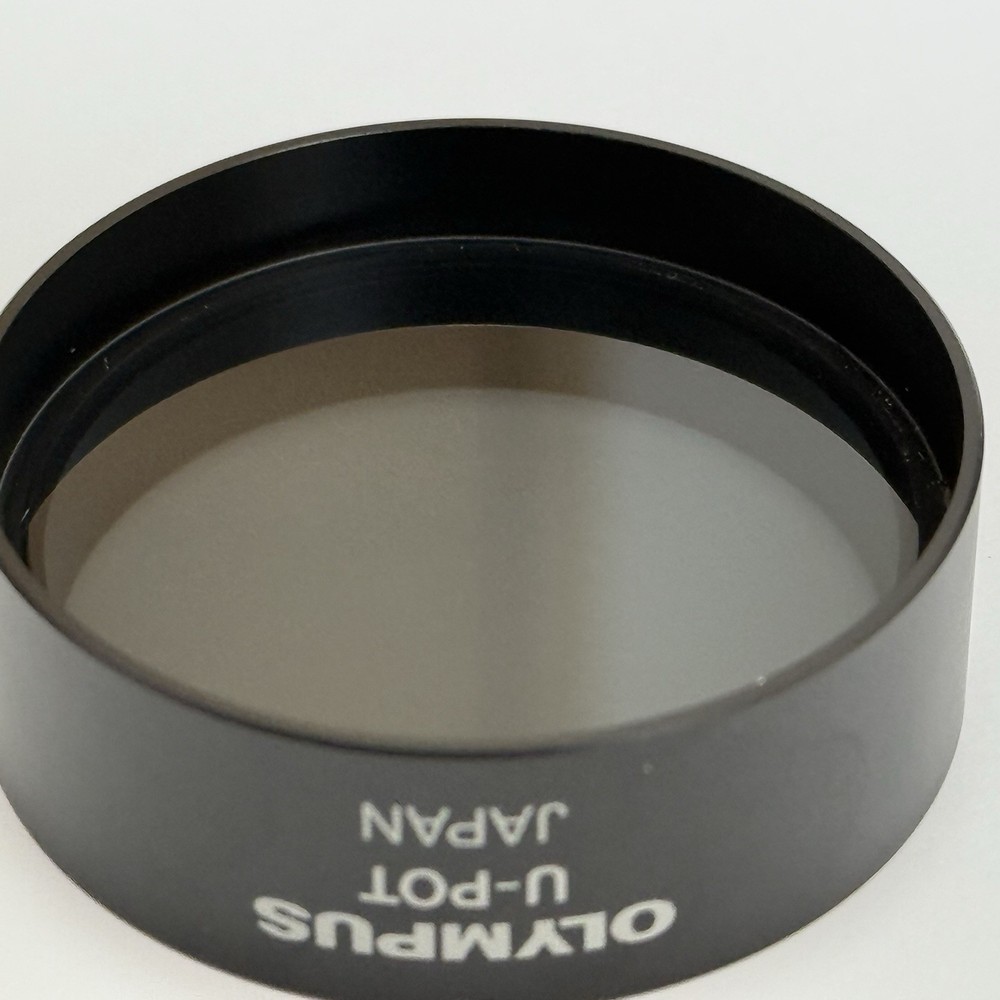 [ALMOST UNUSED] Olympus U-POT Polarizing Microscope Filter From Japan