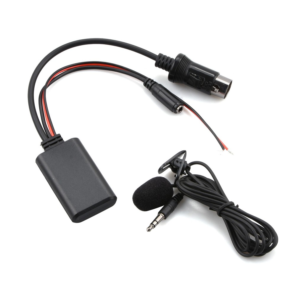 Bluetooth Adapter Audio Music AUX Cable+ Microphone For KCA-iP500 13 Pin CD Host