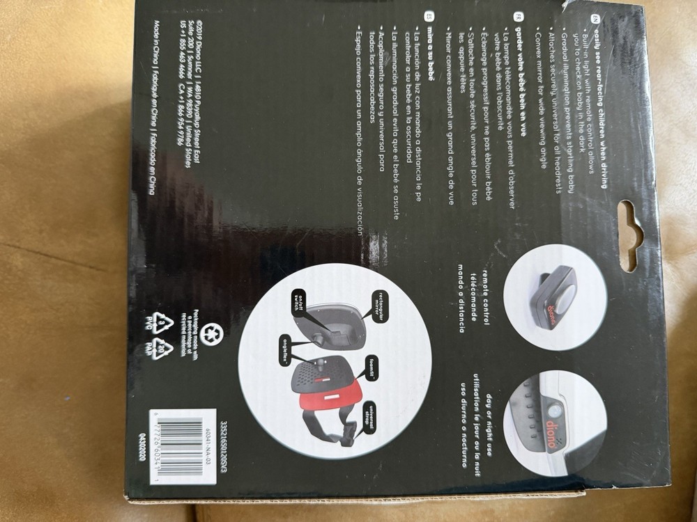 Dino Easy View Plus Remote Control Light Mirror
