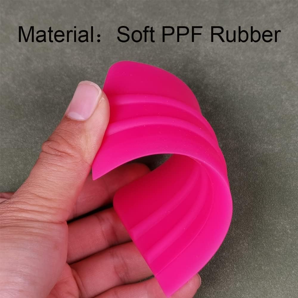 PPF Squeegee Soft Silicone Rubber Scraper,Vinyl Wrap and Window Tint Pink