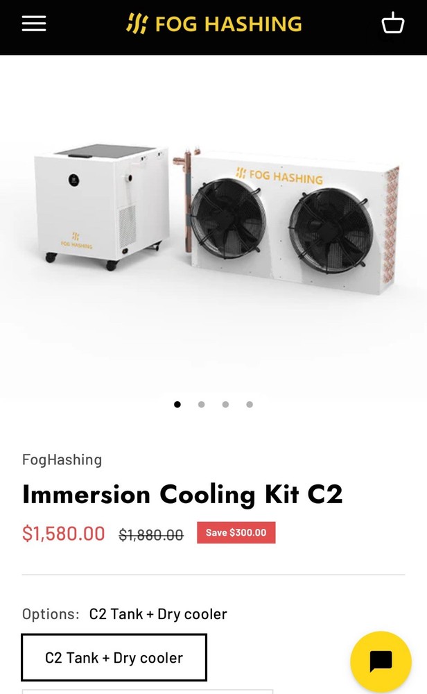 FogHashing C2 Immersion Cooling System