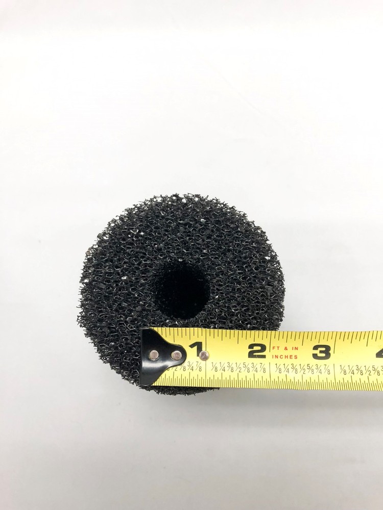 Large Overflow Filter Box with Intake Round Pre-Filter Foam Sponge 6.9"L x 4"W