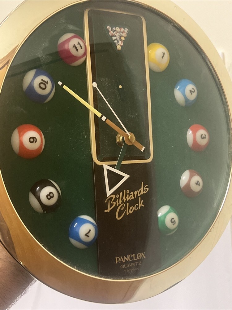 VTG Billiards Clock Works Needs Battery