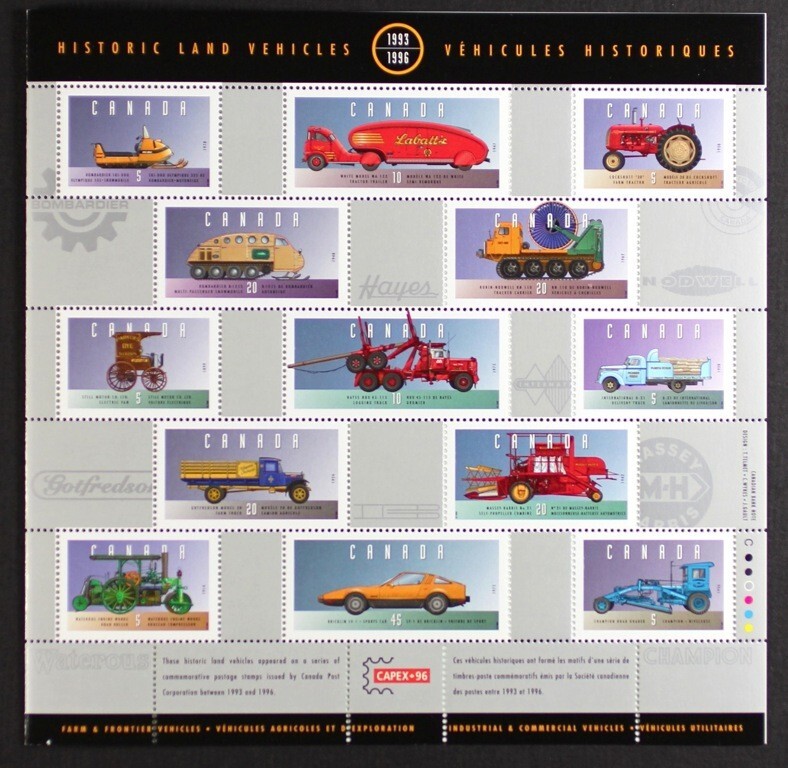 CANADA Postage Stamps, 1996 Complete Year set collection, Mint NH, See scans