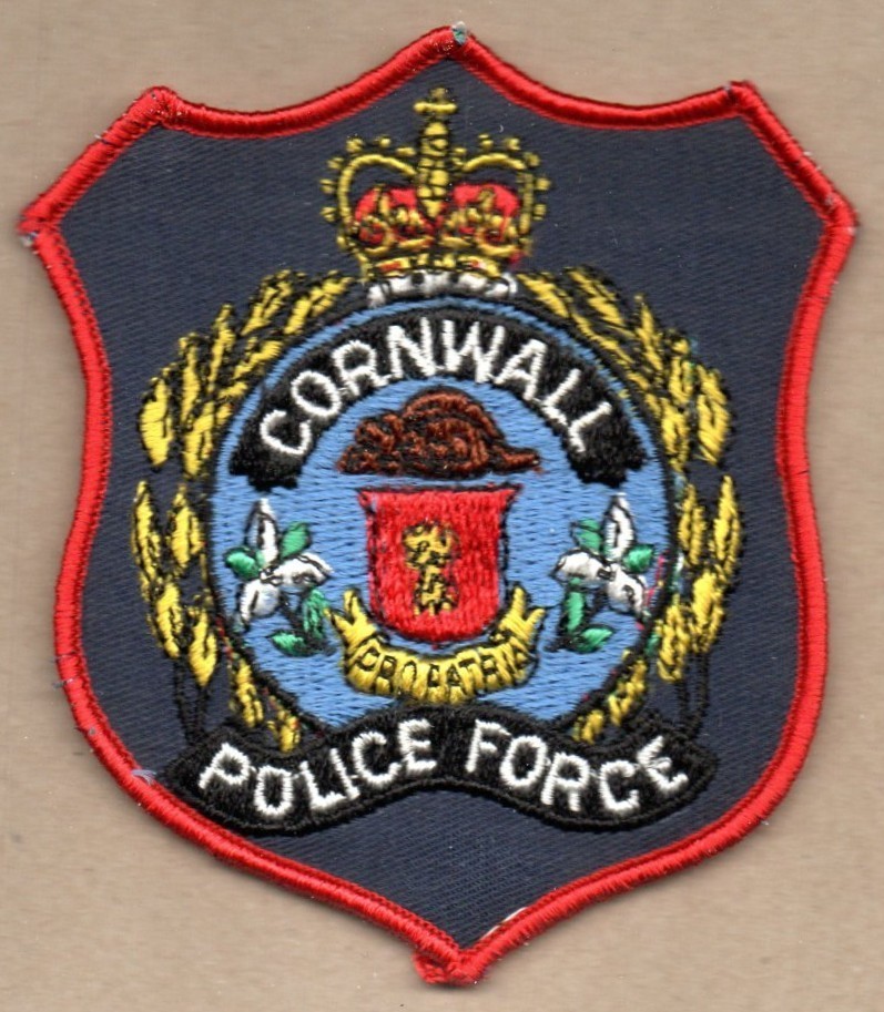 Cornwall (ON) Police Force PD Patch - Canada