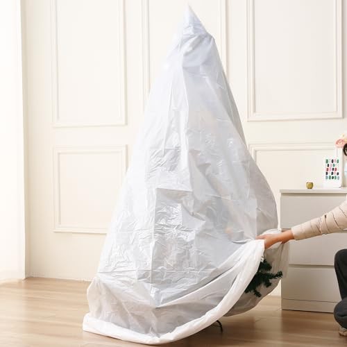 Jumbo Christmas Tree Removal Bag Extra Large 6ft Width x 9ft Tall White