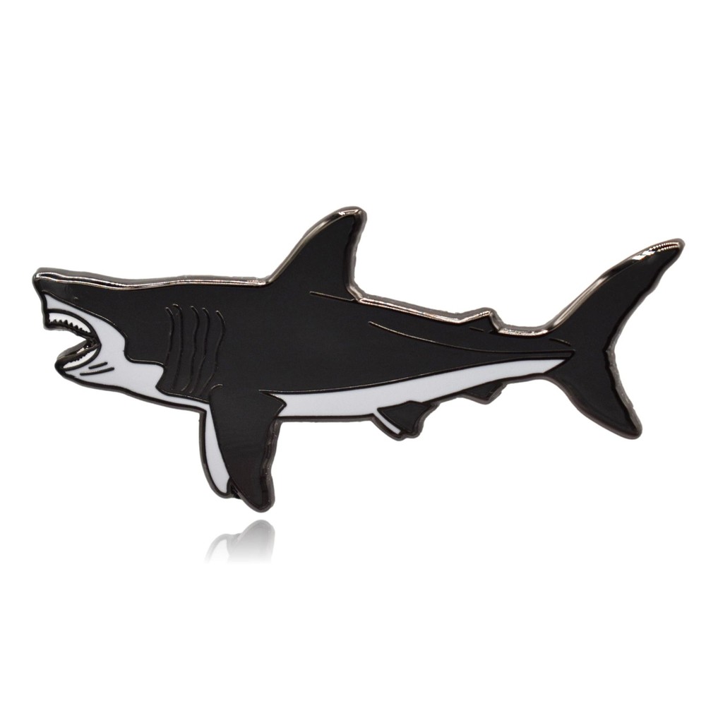 Megalodon Shark Hard Enamel Pin