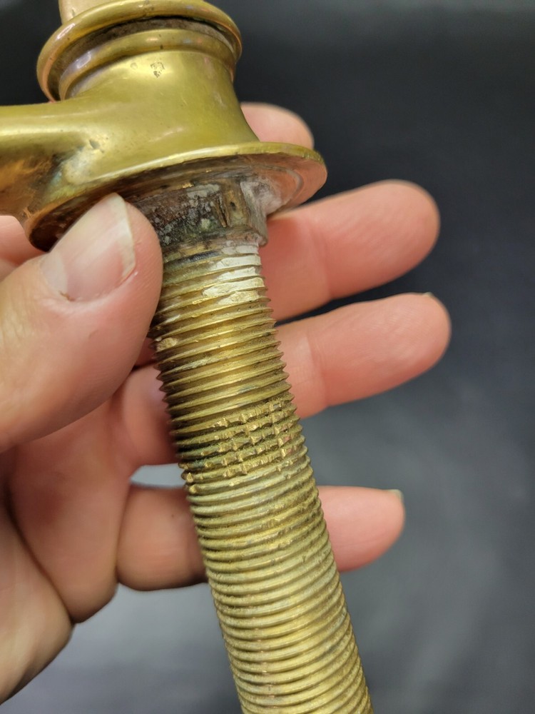 Edwardian Brass Bath Taps Faucet