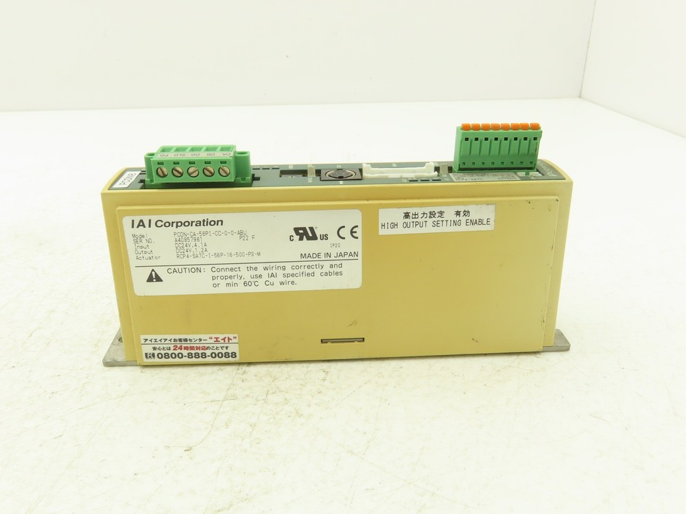 IAI PCON-CA-56PI-CC-0-0-ABU ROBO Cylinder Position Controller PowerCON 150 24VDC