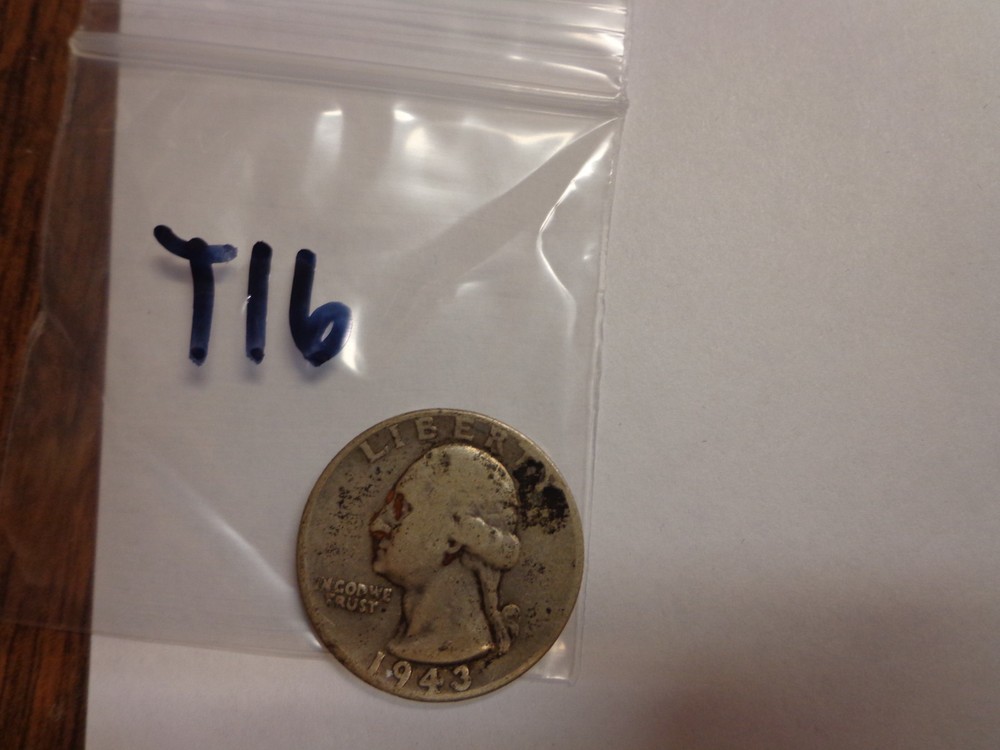 1943 Washington Silver Quarter 90% Silver
