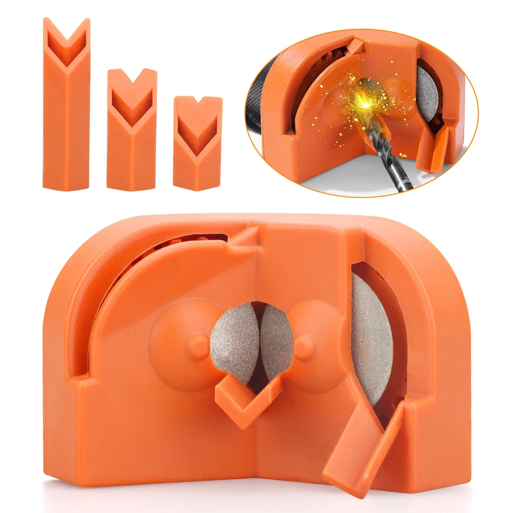 Electric Drill Bit Sharpener Multifunction Scissor/Knife Drill Sharpening Tool
