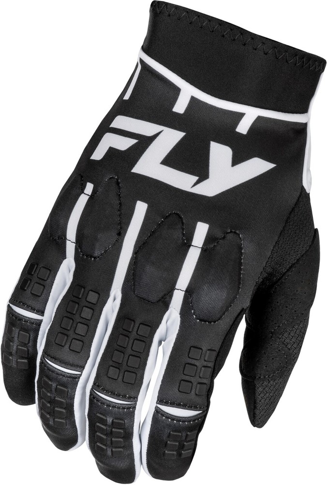 Fly Racing EVO DST Gloves Sm Black/White