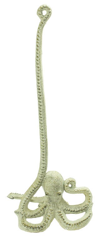 Cast Iron Octopus Paper Towel Holder
