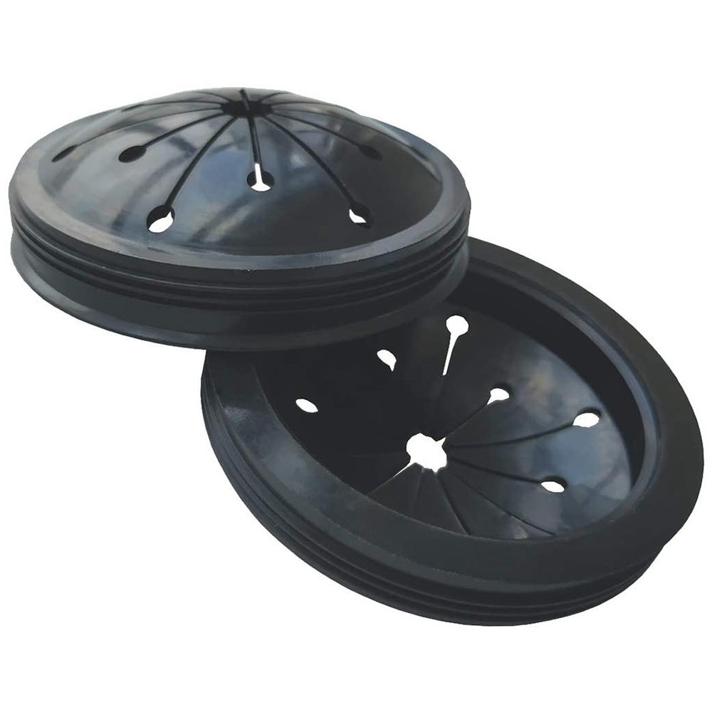 Household Splash Guards Systems Waste Accessories Baffle Black Disposal