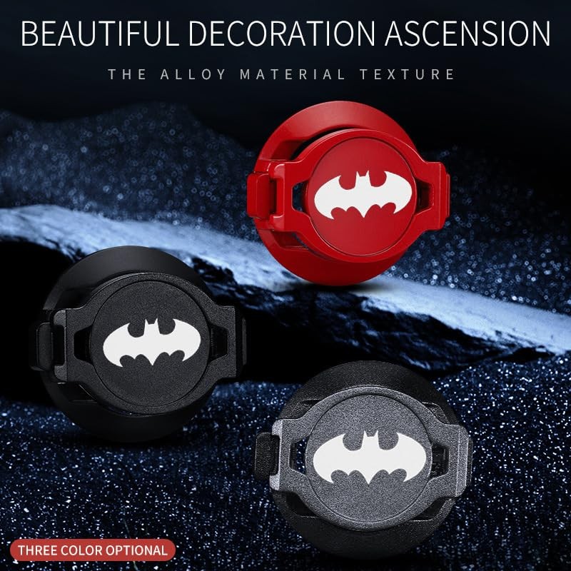 Push Start Button Cover,Press Car Engine Start Stop Button Press-Red-Bat