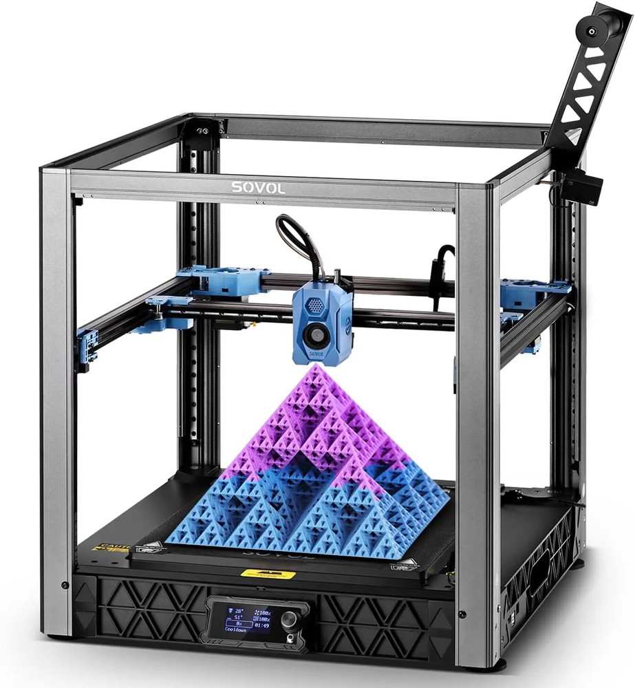 3D Printer Open Source Max 700mm/s HighSpeed 3D Printers w/300℃ Clog-free Hotend