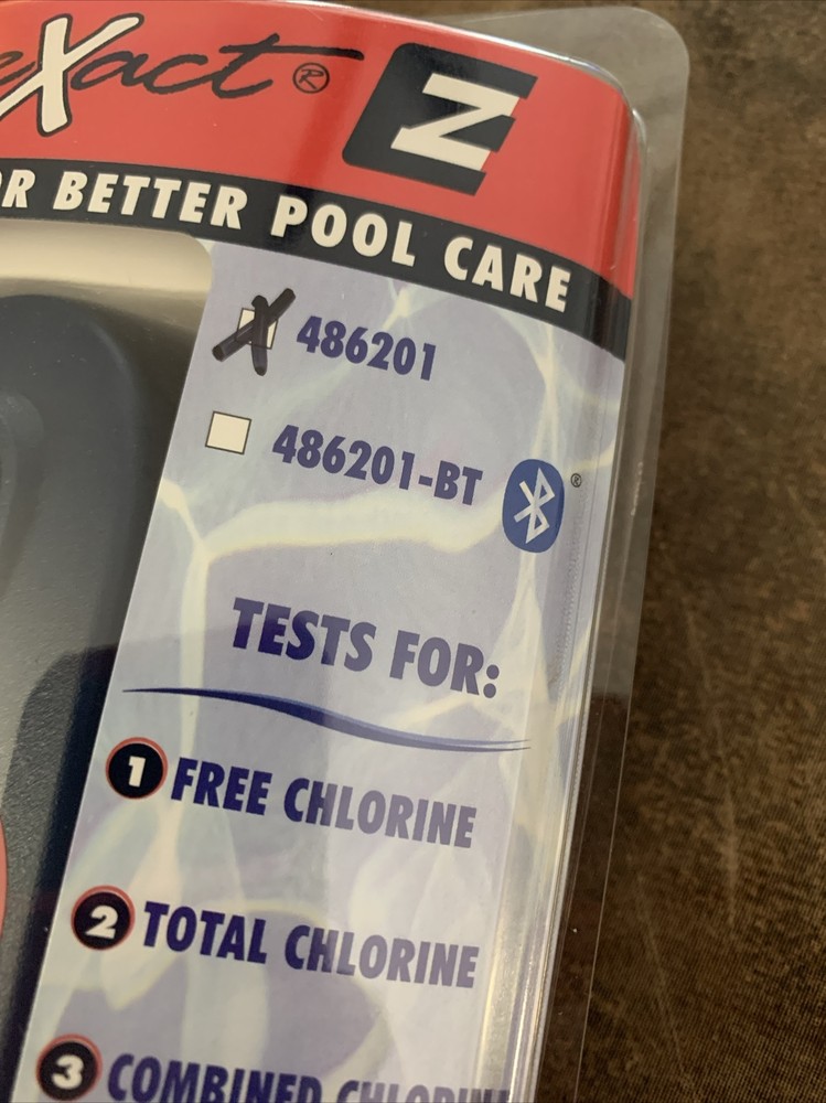 Pool Exact Z - Digital Water Testing 486201 Pool Test Kit