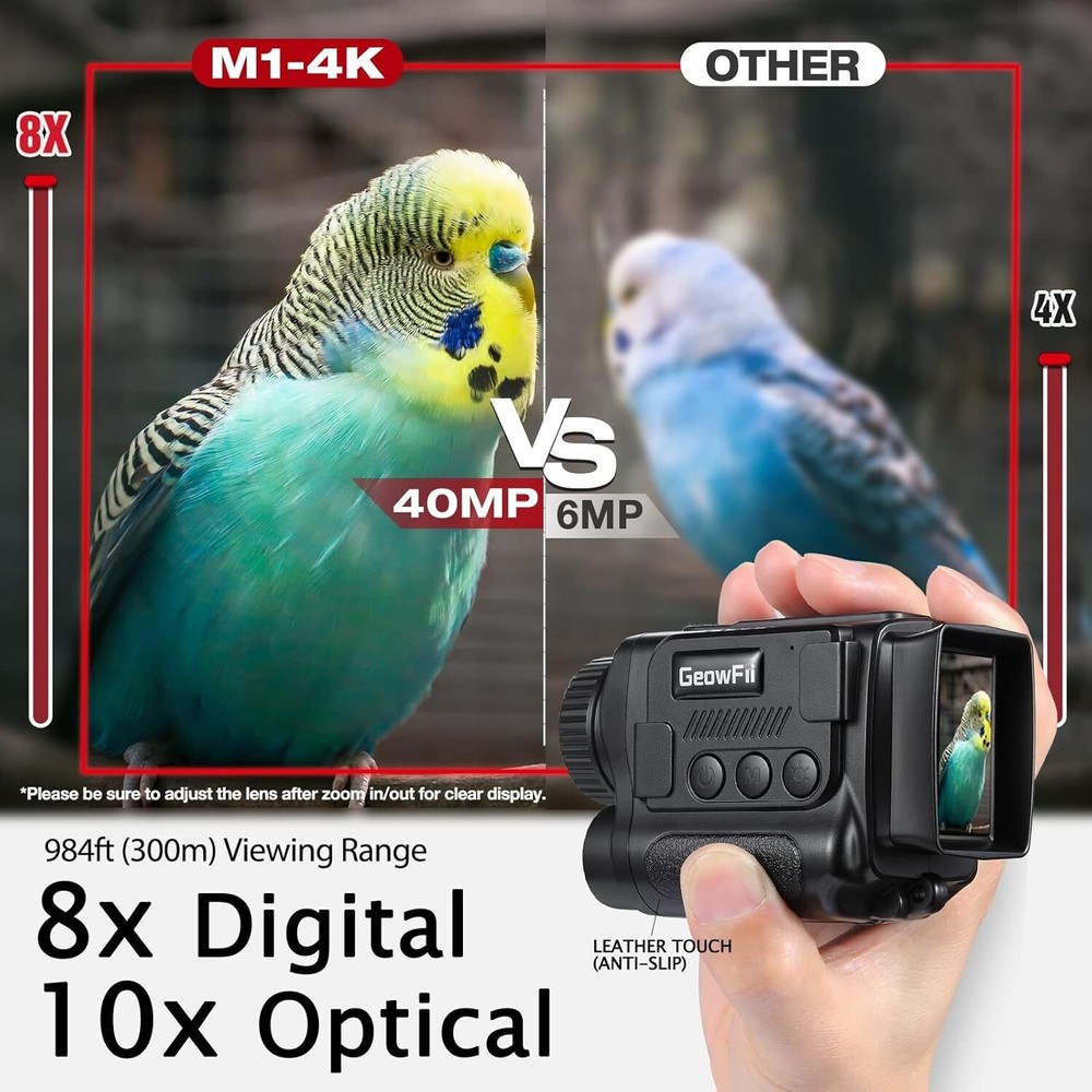 Multi-Functional Night Vision Monocular for Hunting, Camping & Wildlife Watching