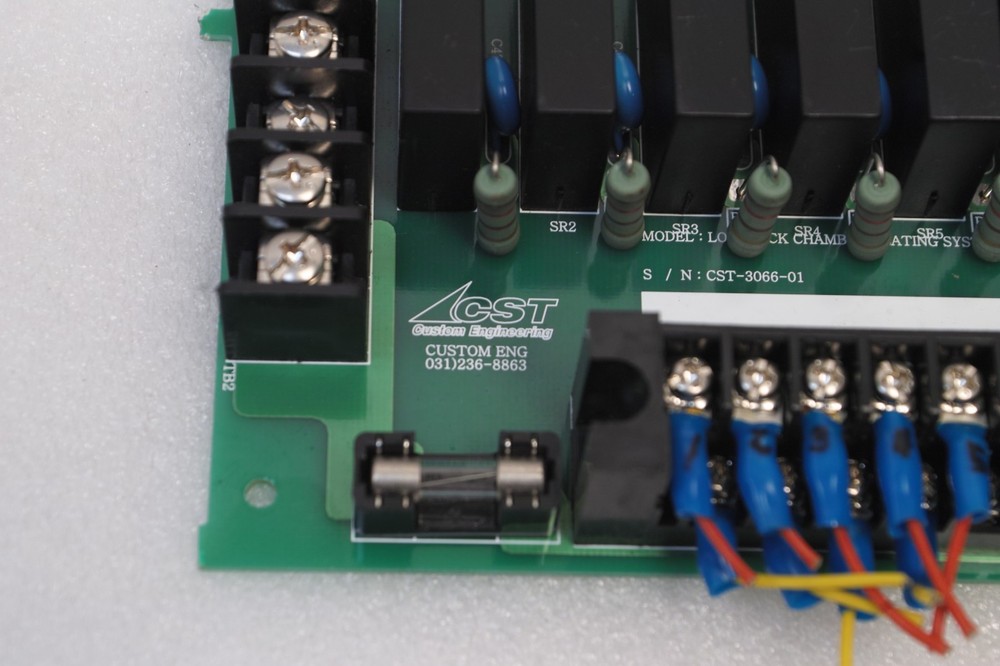 CST CUSTOM ENGINEERING LOAD LOCK CHAMBER HEATING SYSTEM BOARD FREE SHIP