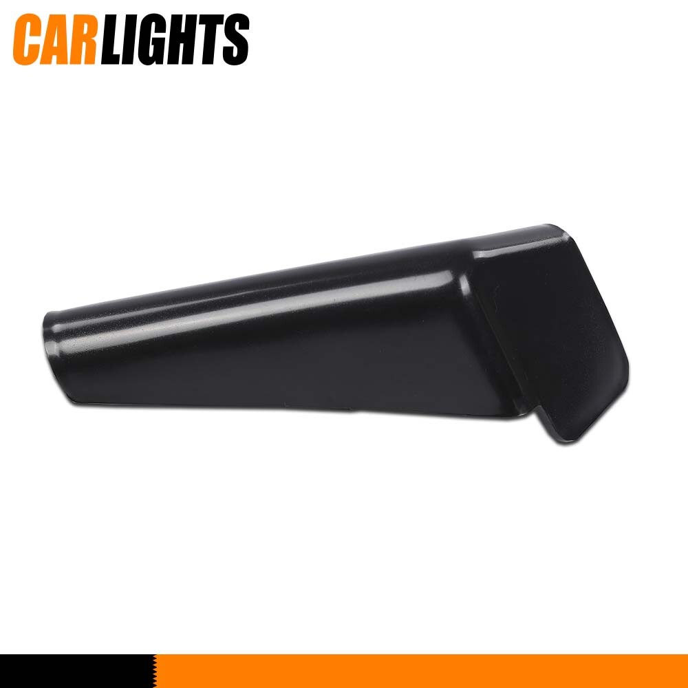 4PCS RV Rain Gutter Spout Long Version Black Left & Right Driver & Passenger