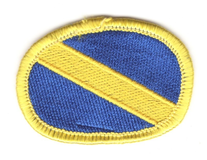 Army Airborne Oval Patch:  101st Pathfinder Company - merrowed edge