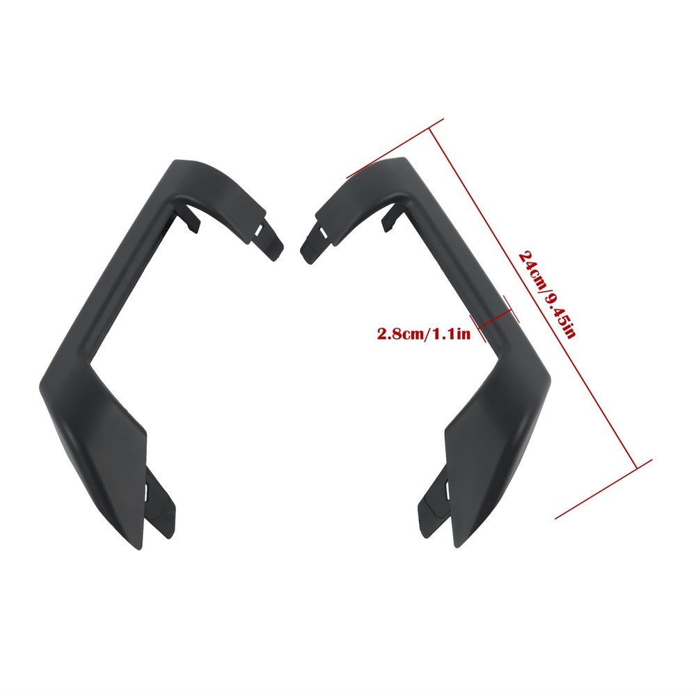 Front Lower Bumper Cover Molding Pair for Rogue 2024