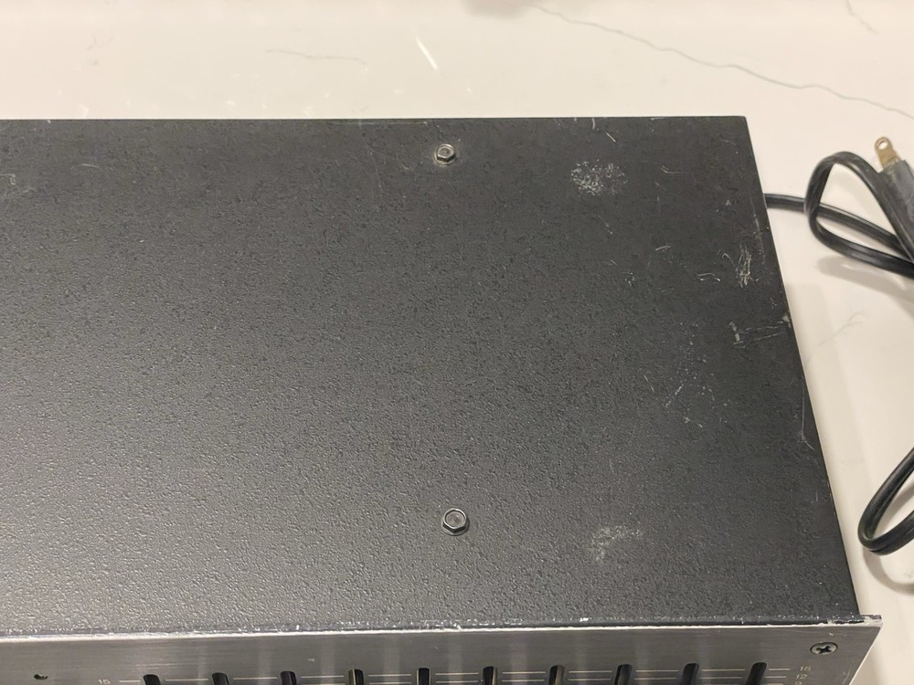 *Powers On!* *Unknown condition* Vintage Spectro Acoustics 2102R Equalizer