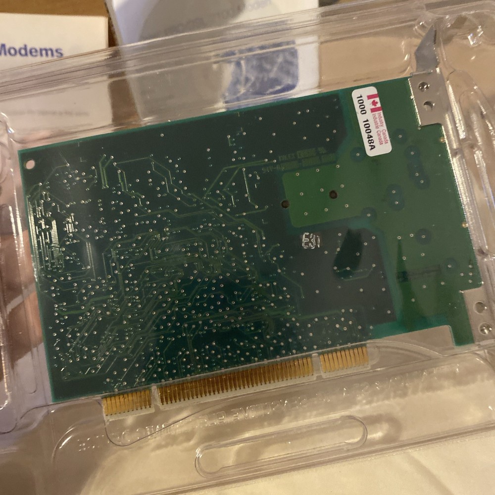 INTEL PRO/DSL 2100 Modem NEW With Switch plate And Disc